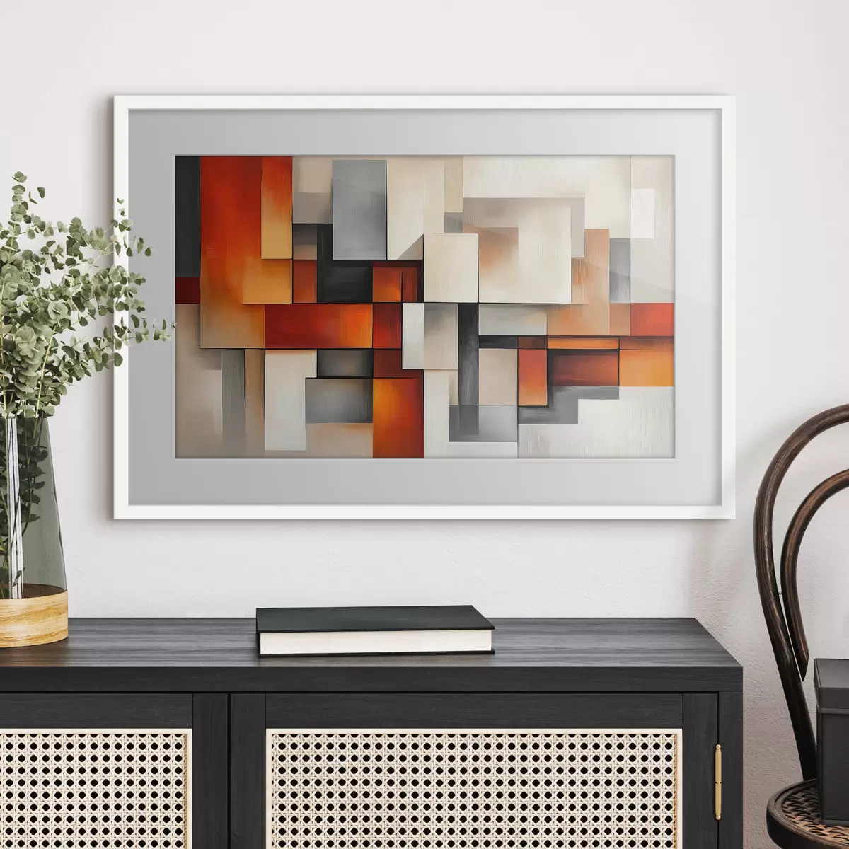 Poster Abstracción geométrica f42554
