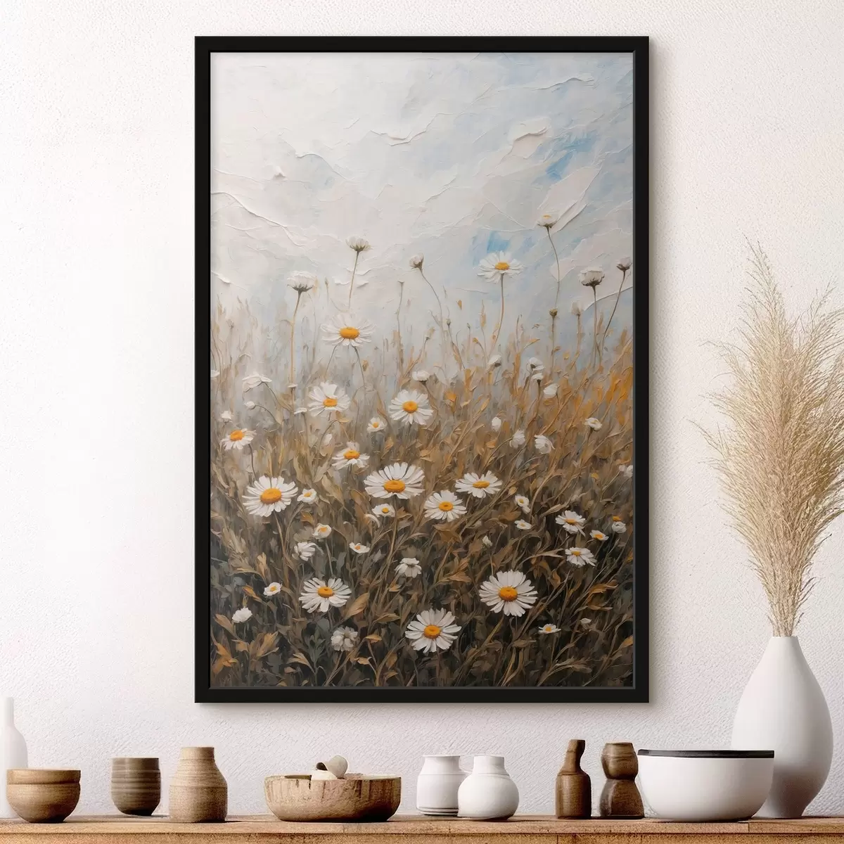 Poster Campo de manzanilla f42527