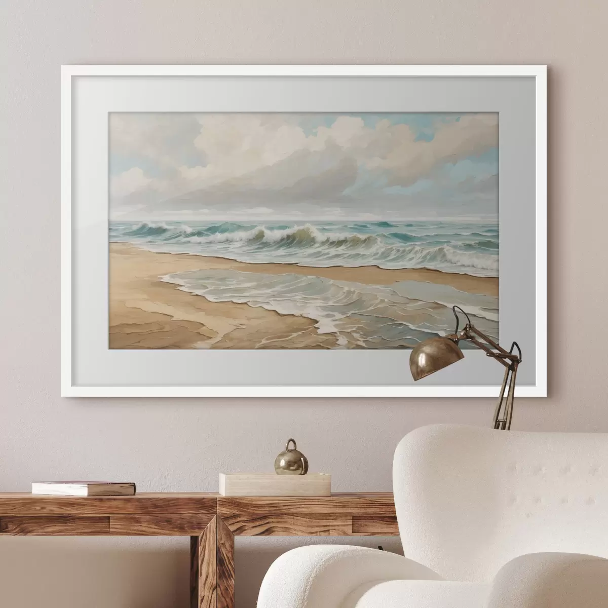 Poster Playa y mar f42540