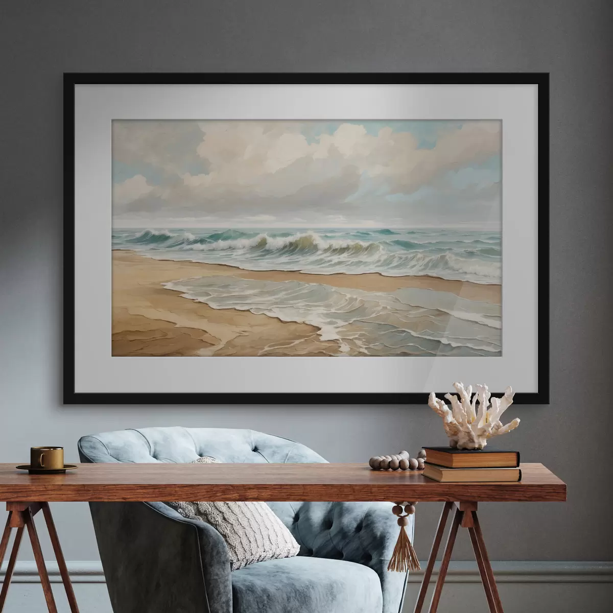 Poster Playa y mar f42540