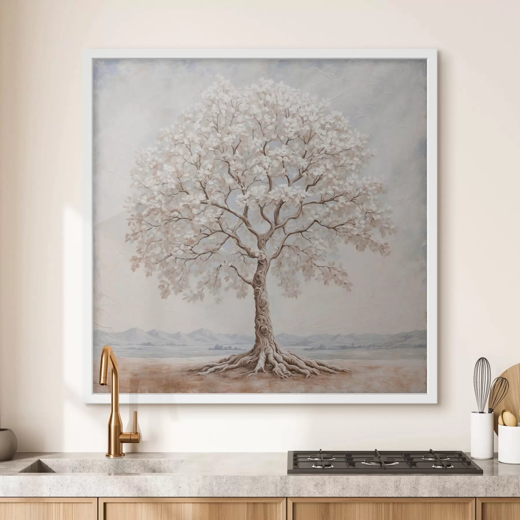 murales de pared Árbol de la nueva mañana f42548