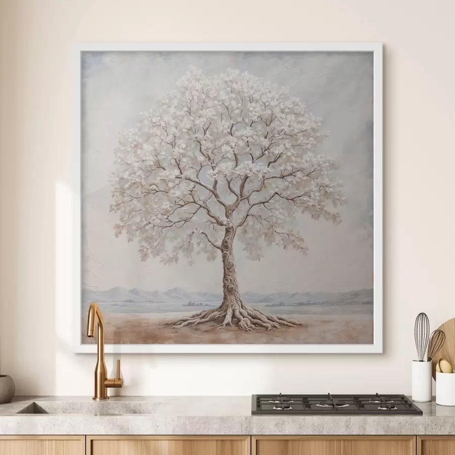 murales de pared Árbol de la nueva mañana f42548