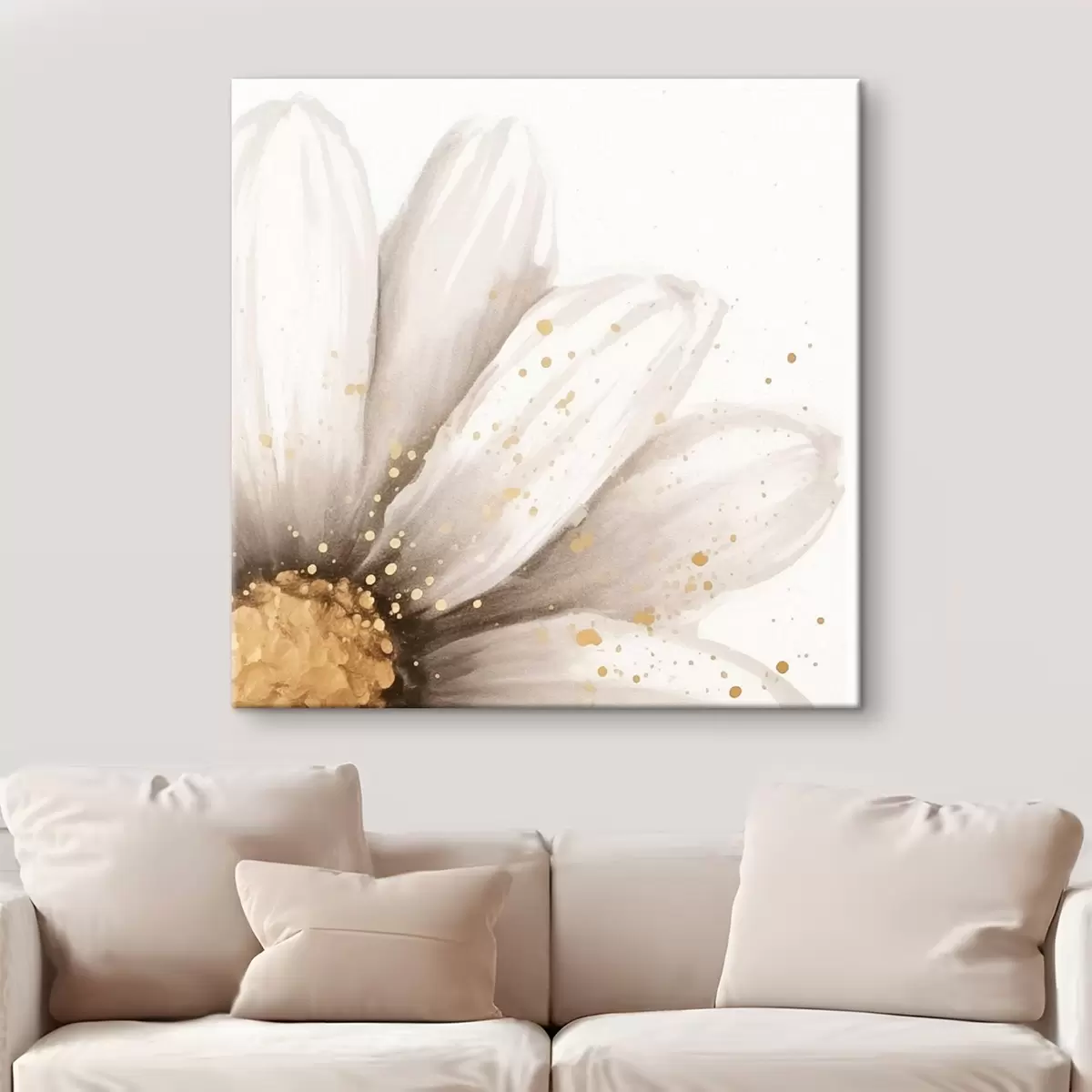 murales de pared Flor de la margarita s42634