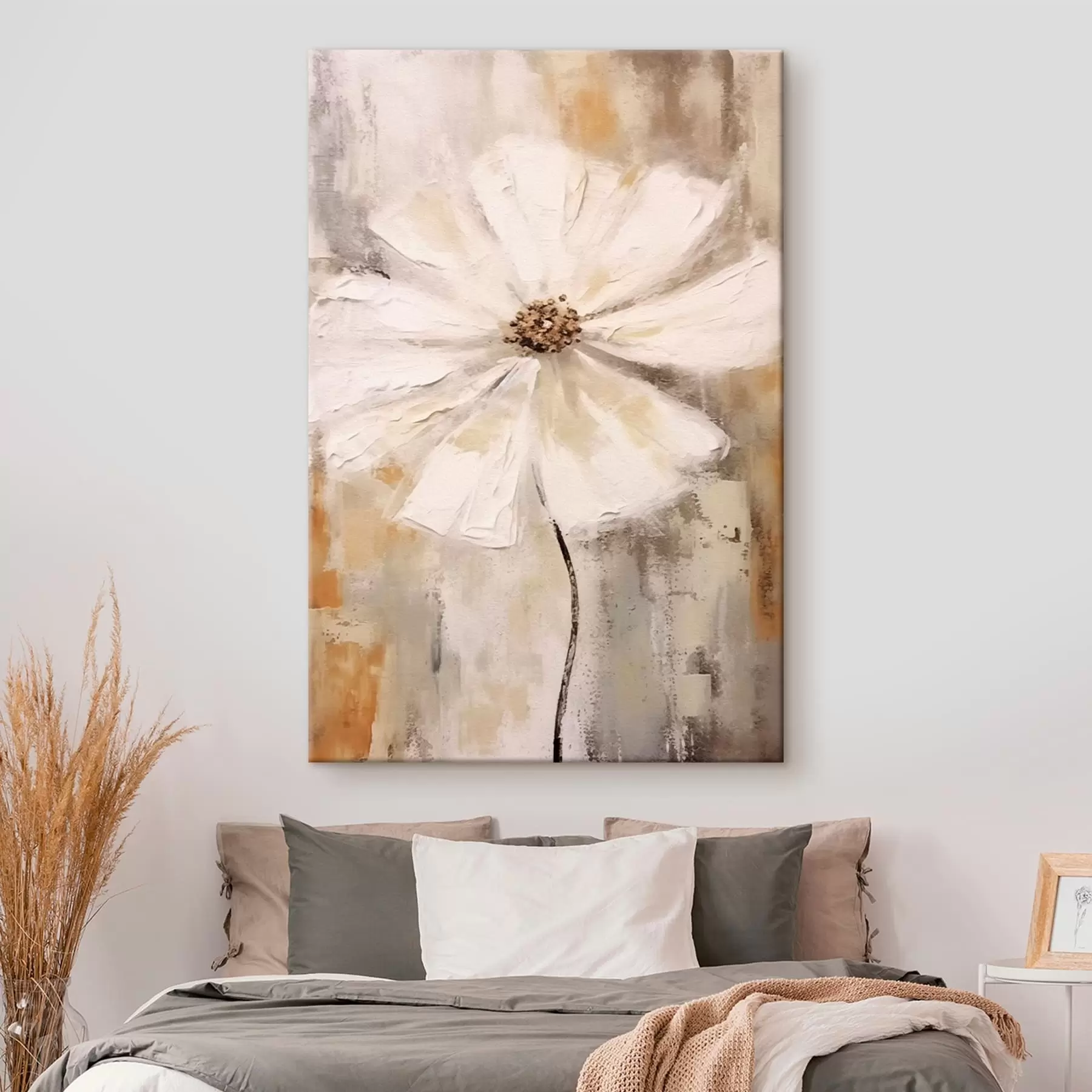 murales de pared Tendencia flor blanca s42640