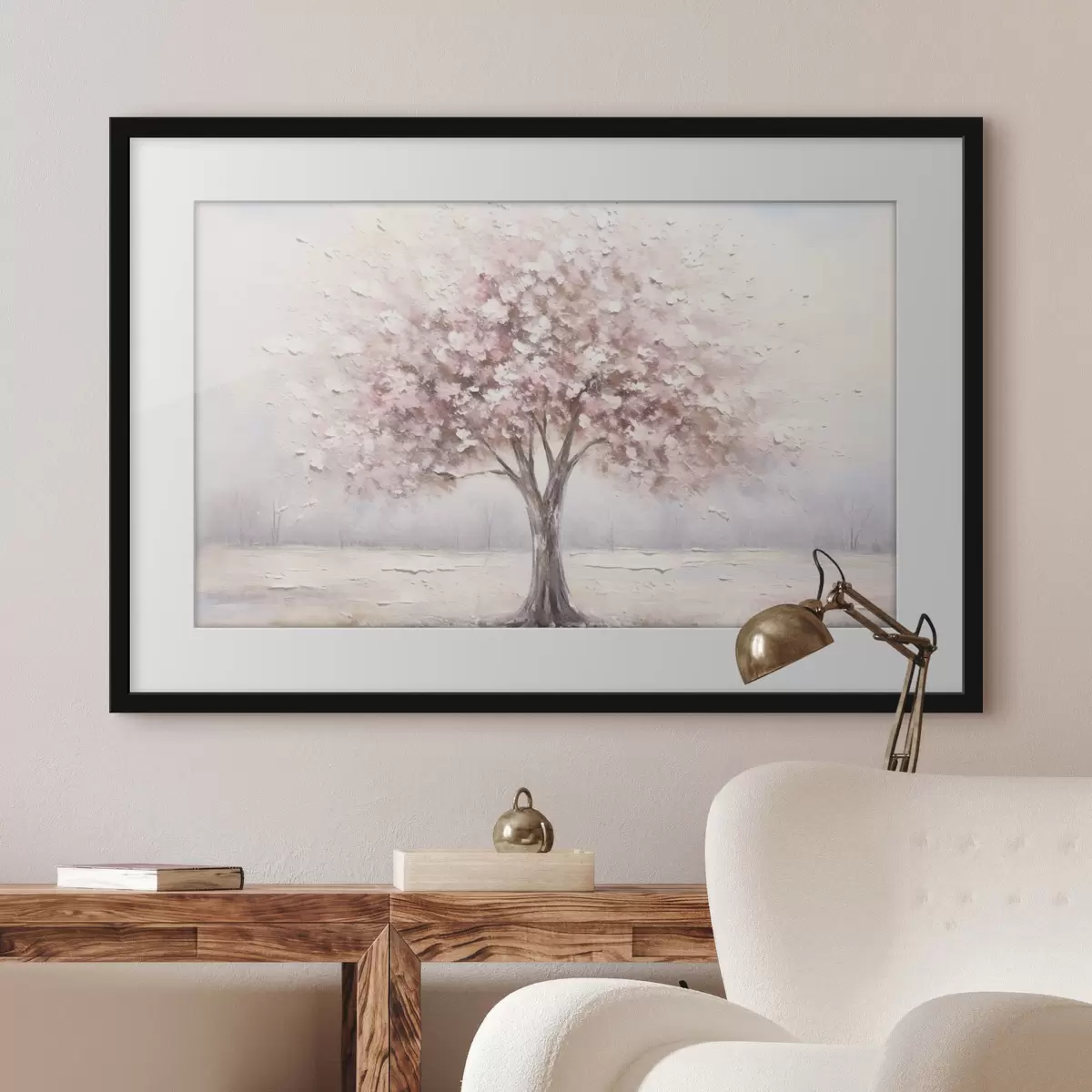 Poster Madera rosa f42629