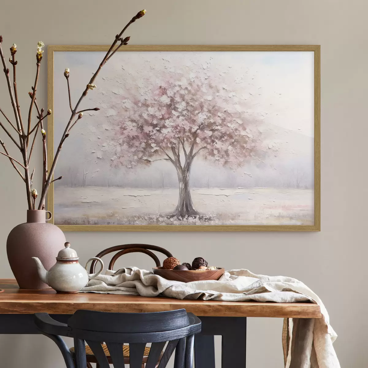 Poster Madera rosa f42629