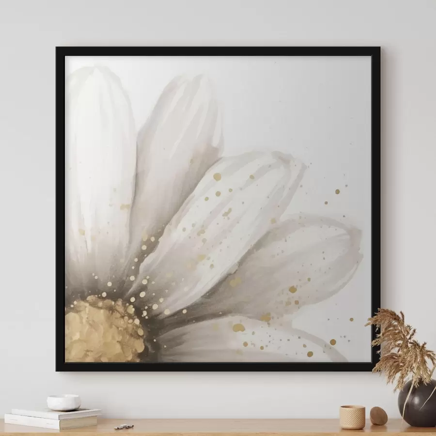 murales de pared Flor de la margarita f42634