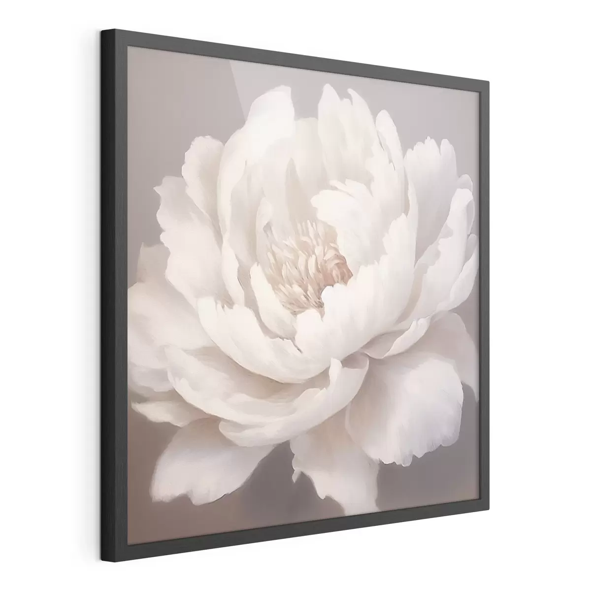 Poster Peonía blanca grande f42637
