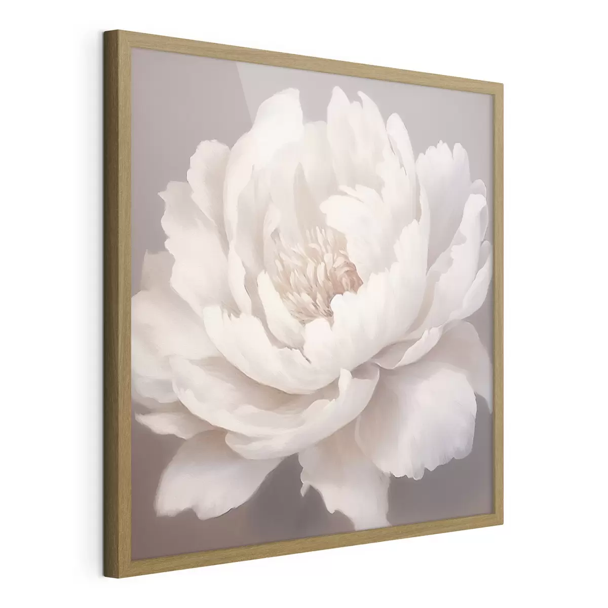 Poster Peonía blanca grande f42637