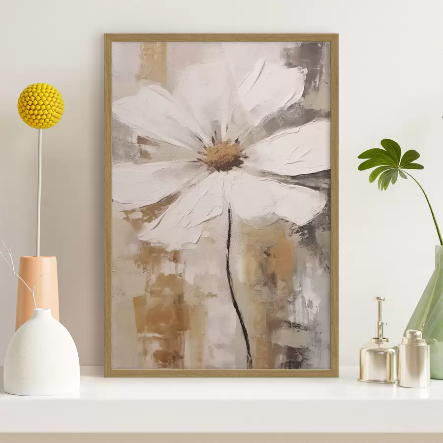 murales de pared Flor grande tendencia f42642