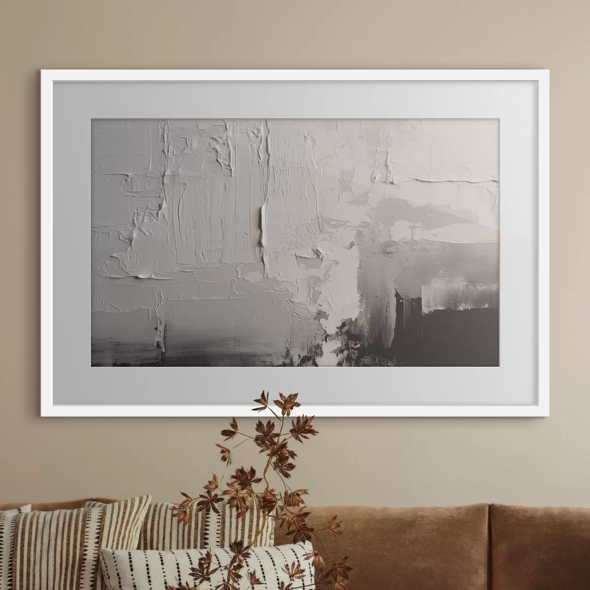 Poster Bordes de pinceladas f42650