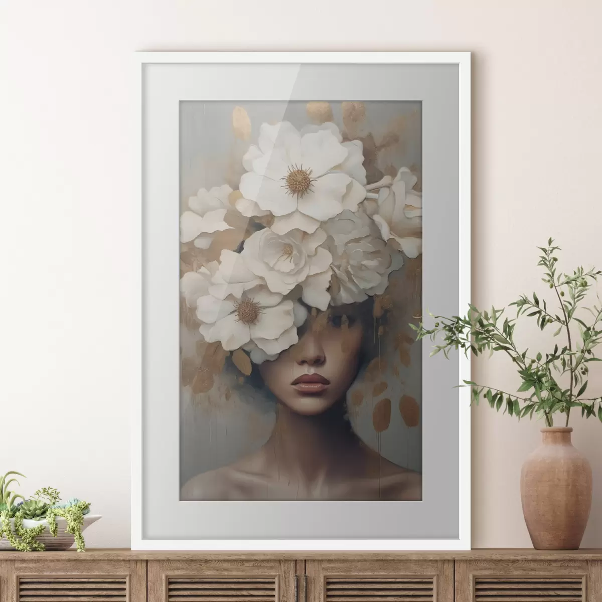 Poster Pensamientos blancos f42664