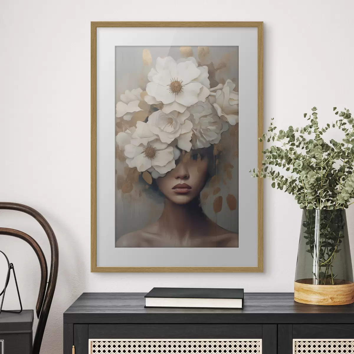 Poster Pensamientos blancos f42664
