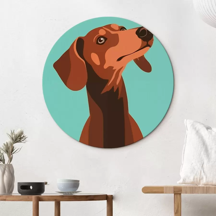 murales de pared Teckel r42655