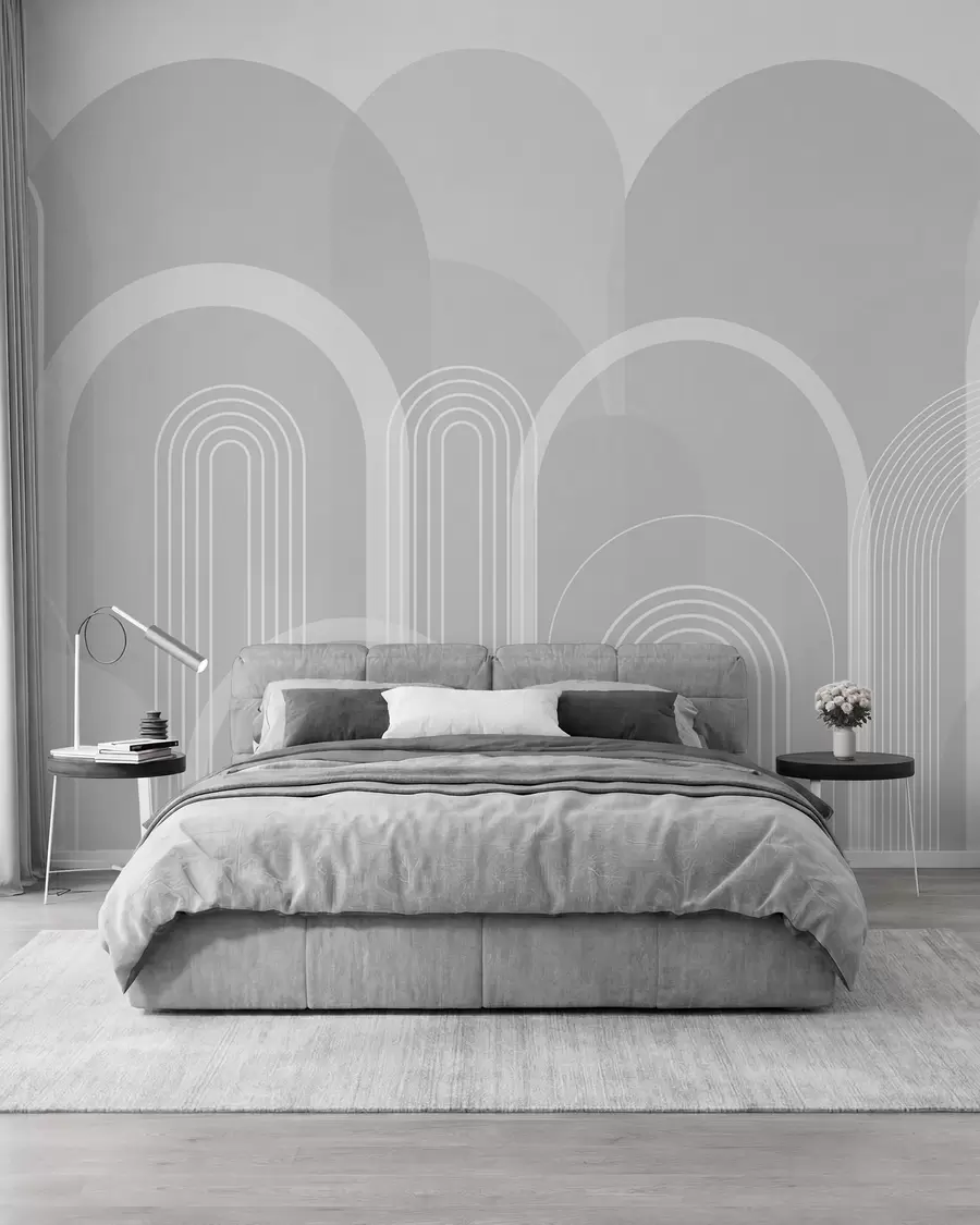 murales de pared Arcos geométricos boho w02935v2