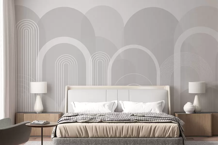 murales de pared Arcos geométricos boho w02935v2
