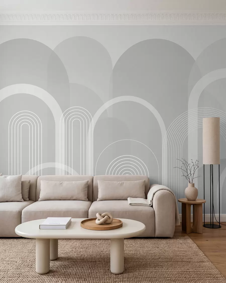 murales de pared Arcos geométricos boho w02935v2
