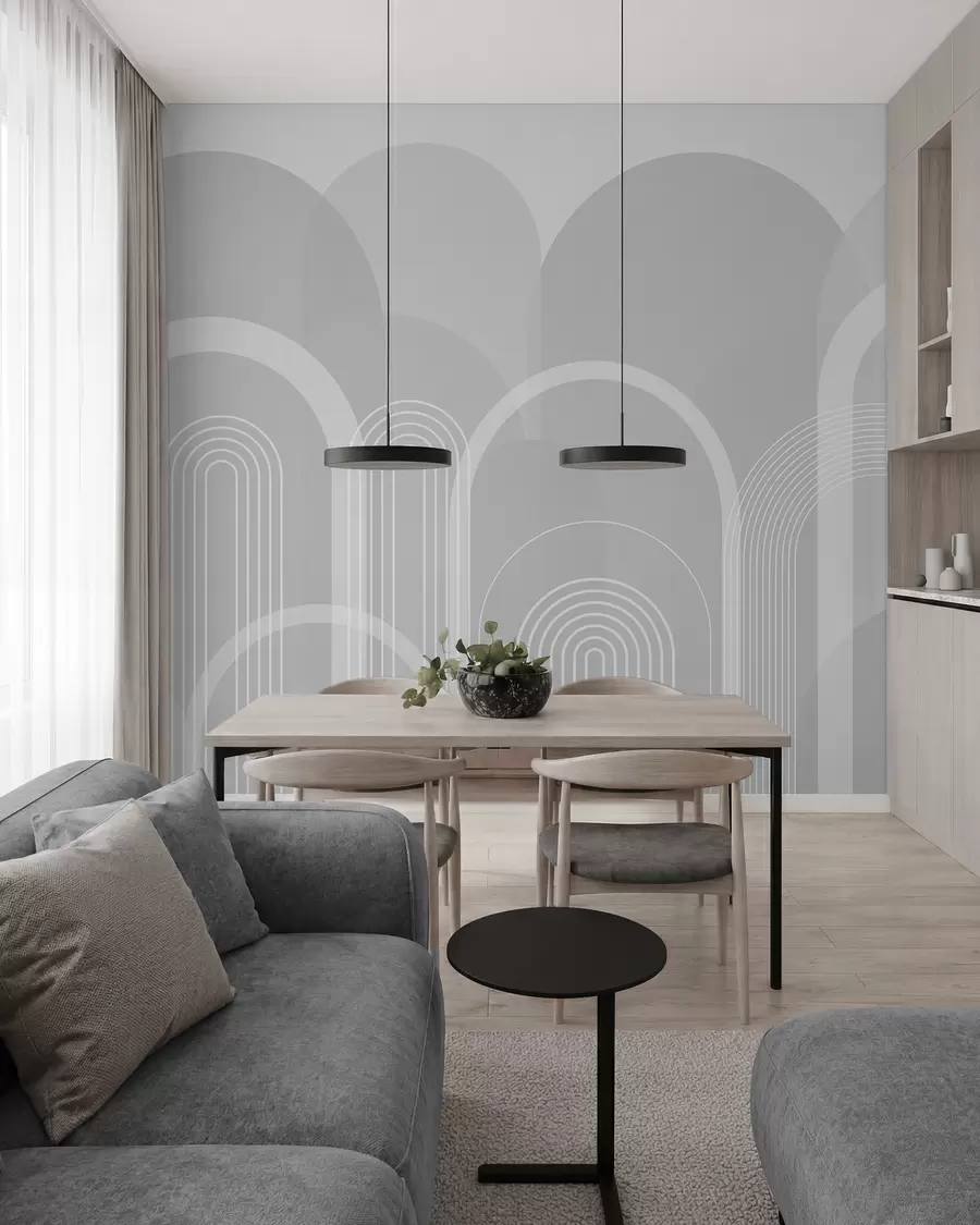 murales de pared Arcos geométricos boho w02935v2