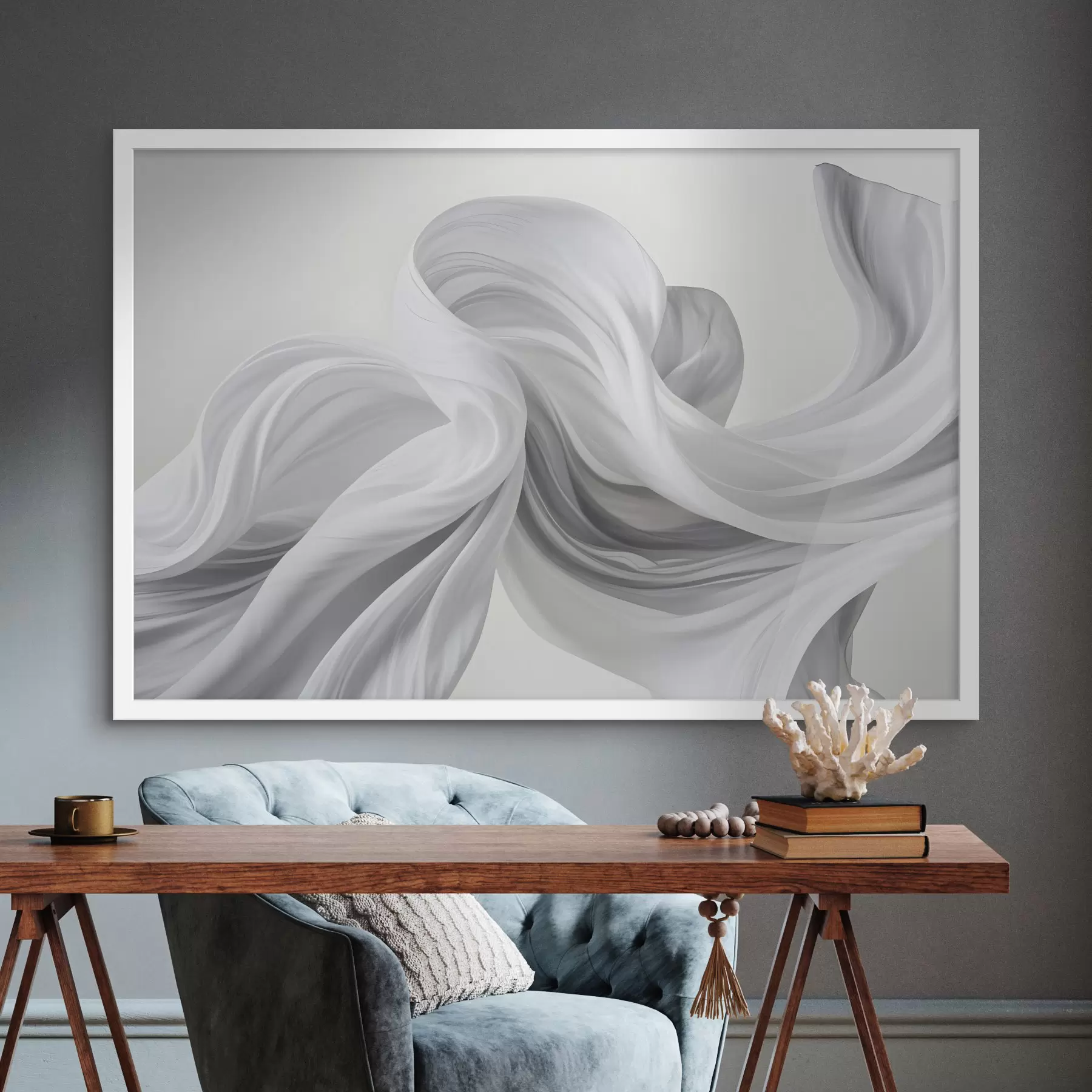 murales de pared Aliento ligero f42732