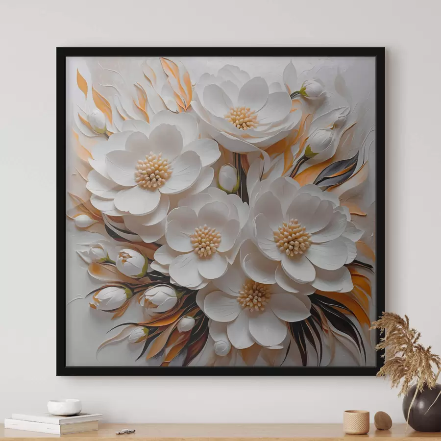 murales de pared Un ramo de flores f42702