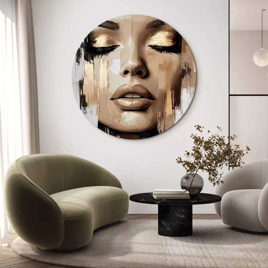 murales de pared El retrato de una mujer r42598