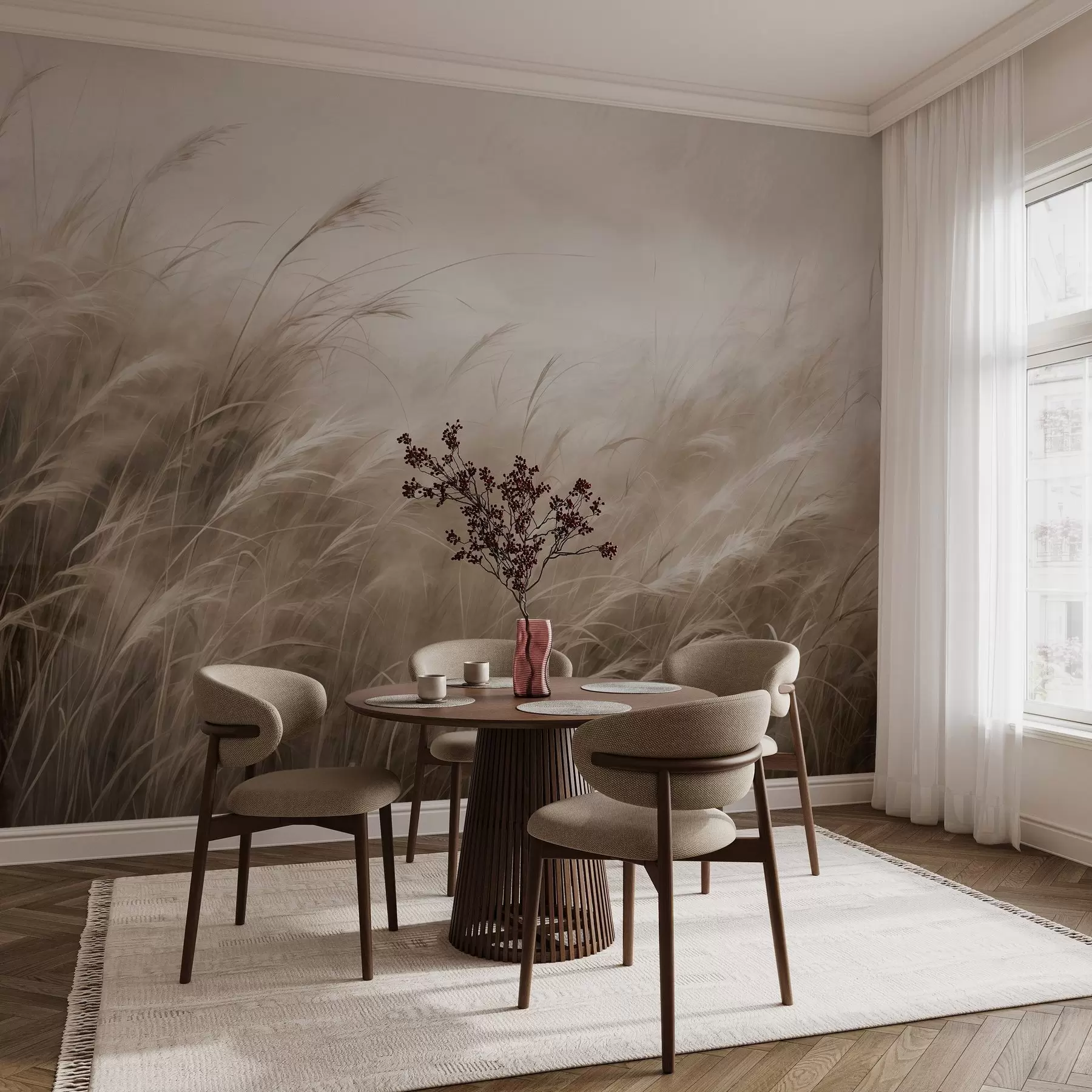 murales de pared Paz en la hierba w02985v2