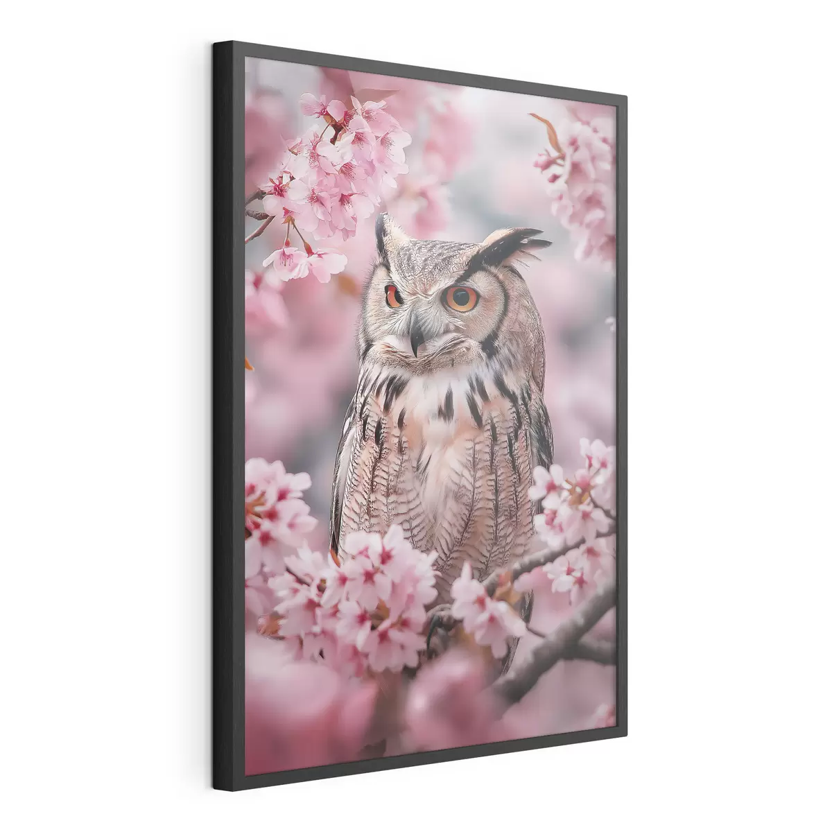 Poster El búho recibe la primavera f42784