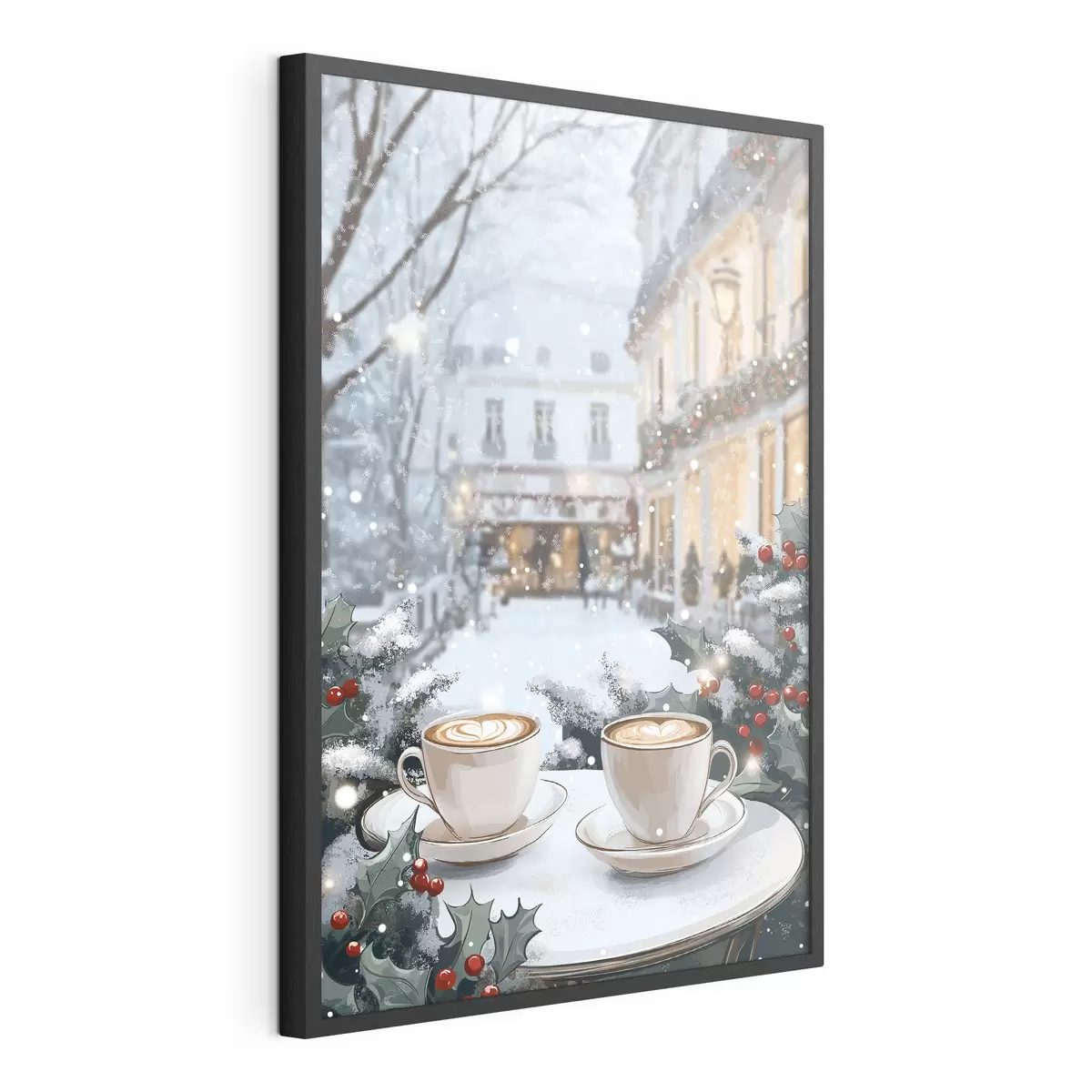 Poster Calor del café de invierno f42797