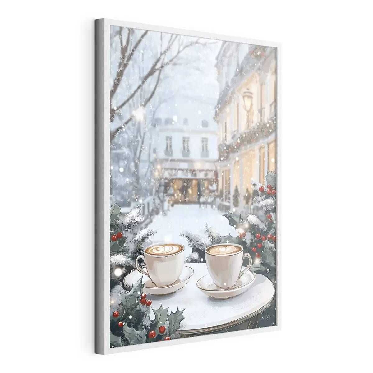 Poster Calor del café de invierno f42797