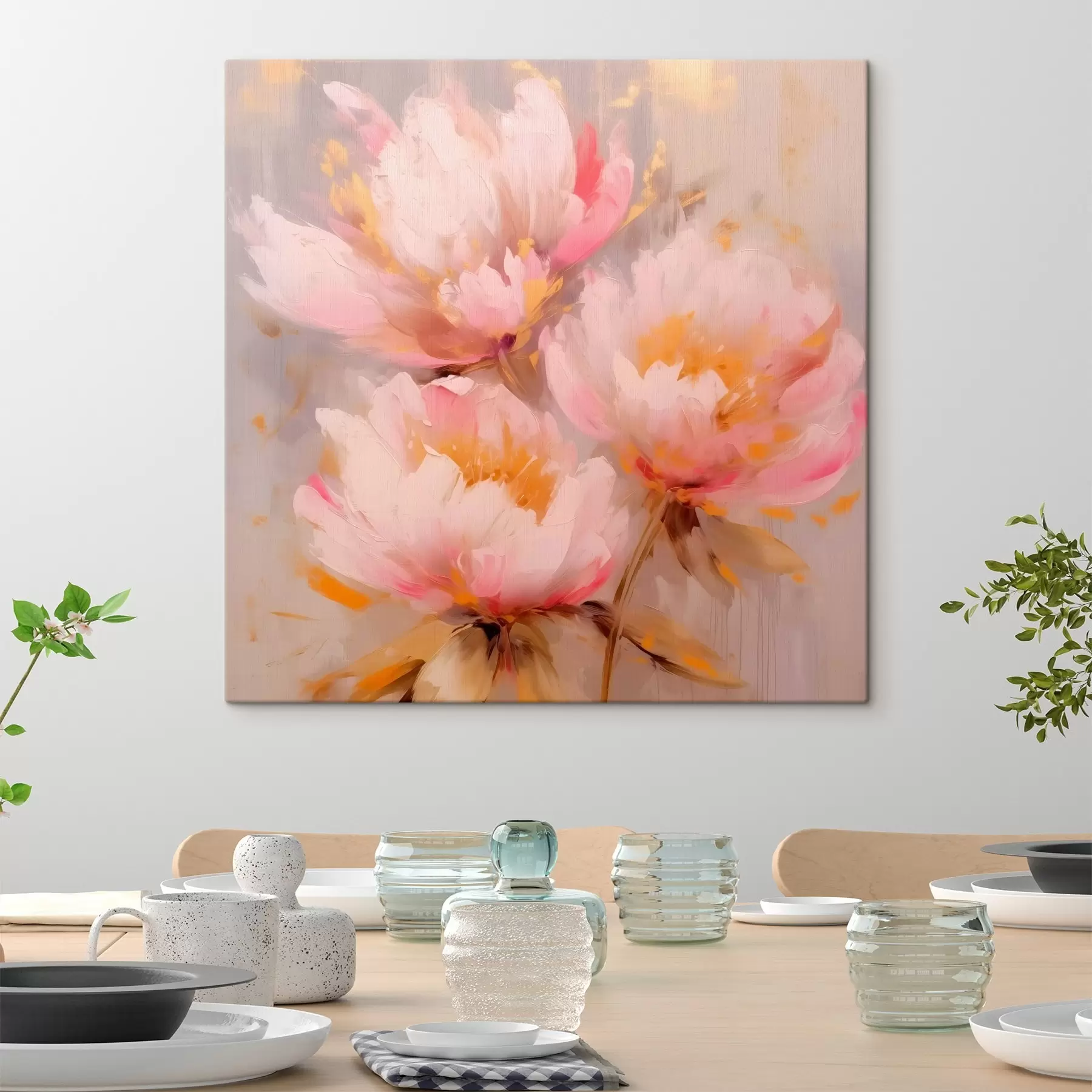 murales de pared Peonías s42822