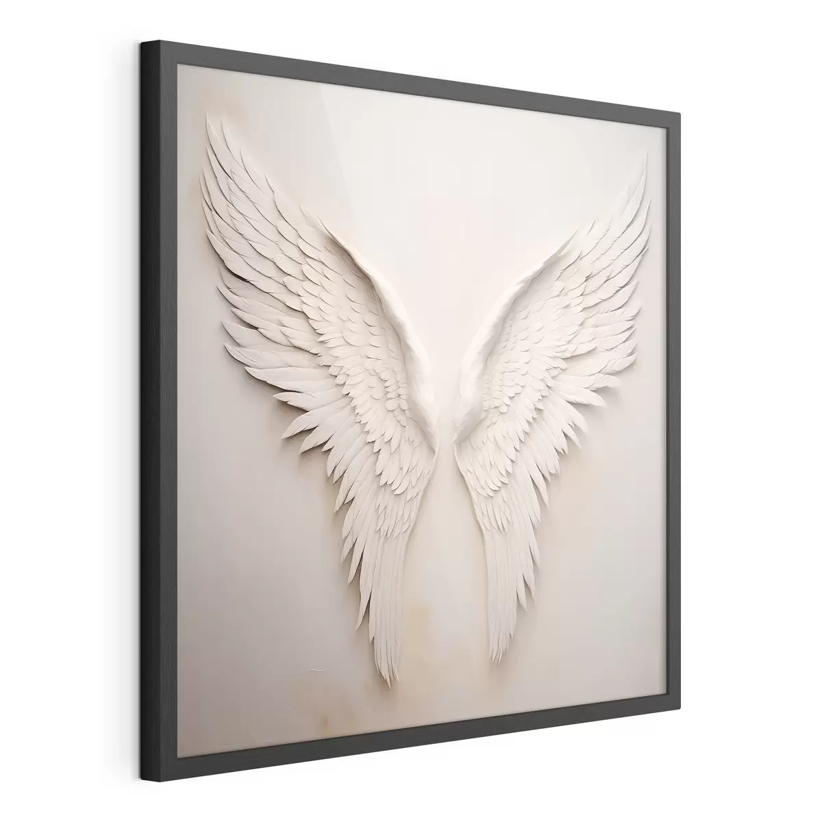 Poster Alas blancas extendidas f42816