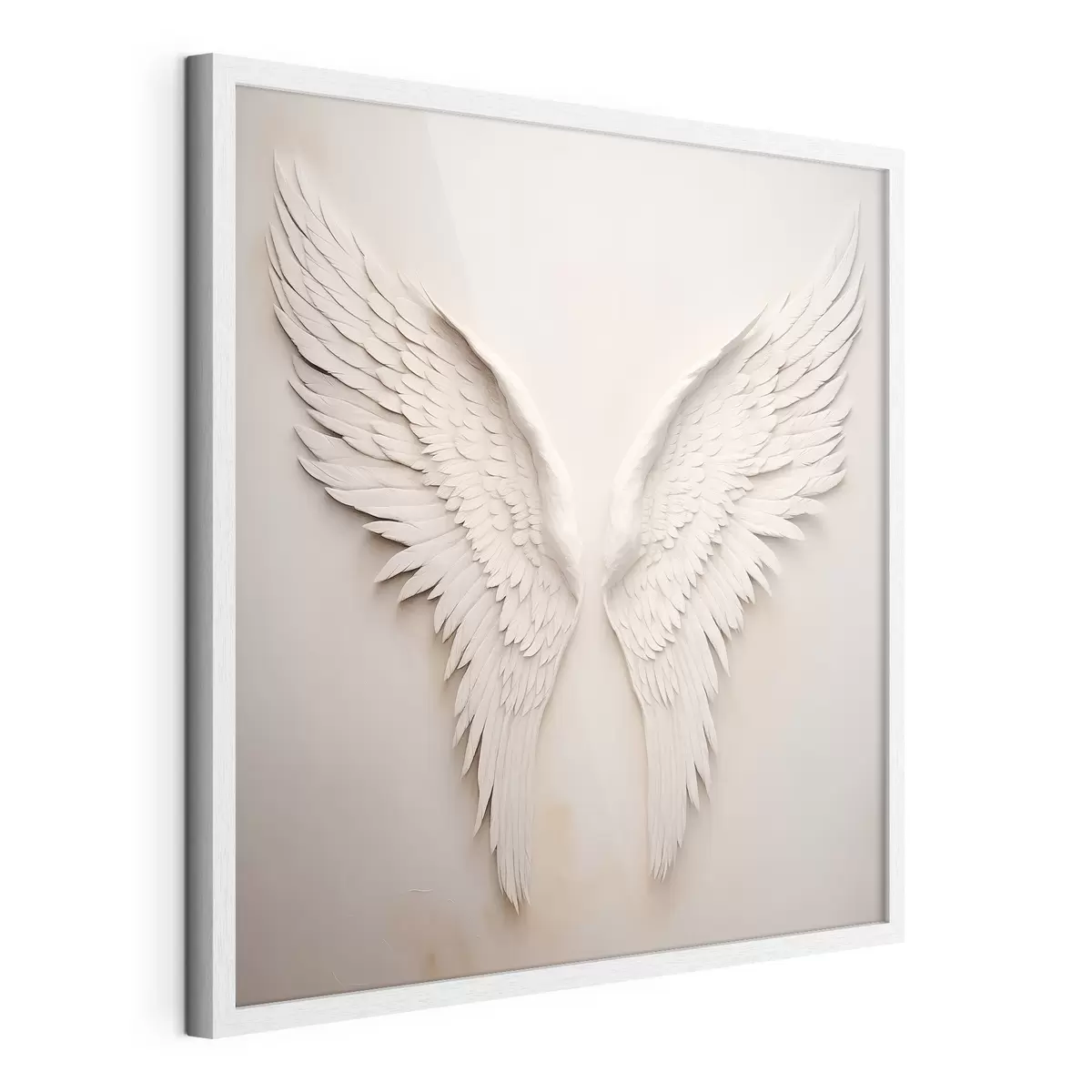 Poster Alas blancas extendidas f42816