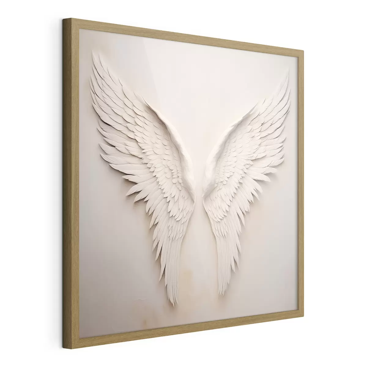 Poster Alas blancas extendidas f42816