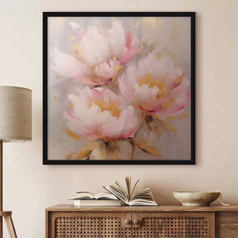 murales de pared Peonías f42822