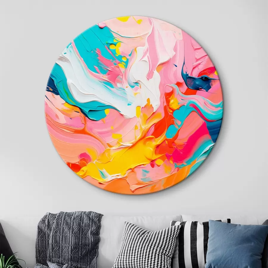 murales de pared Brillante composición abstracta r42810