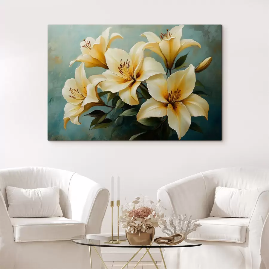 murales de pared Lirios grandes s42847