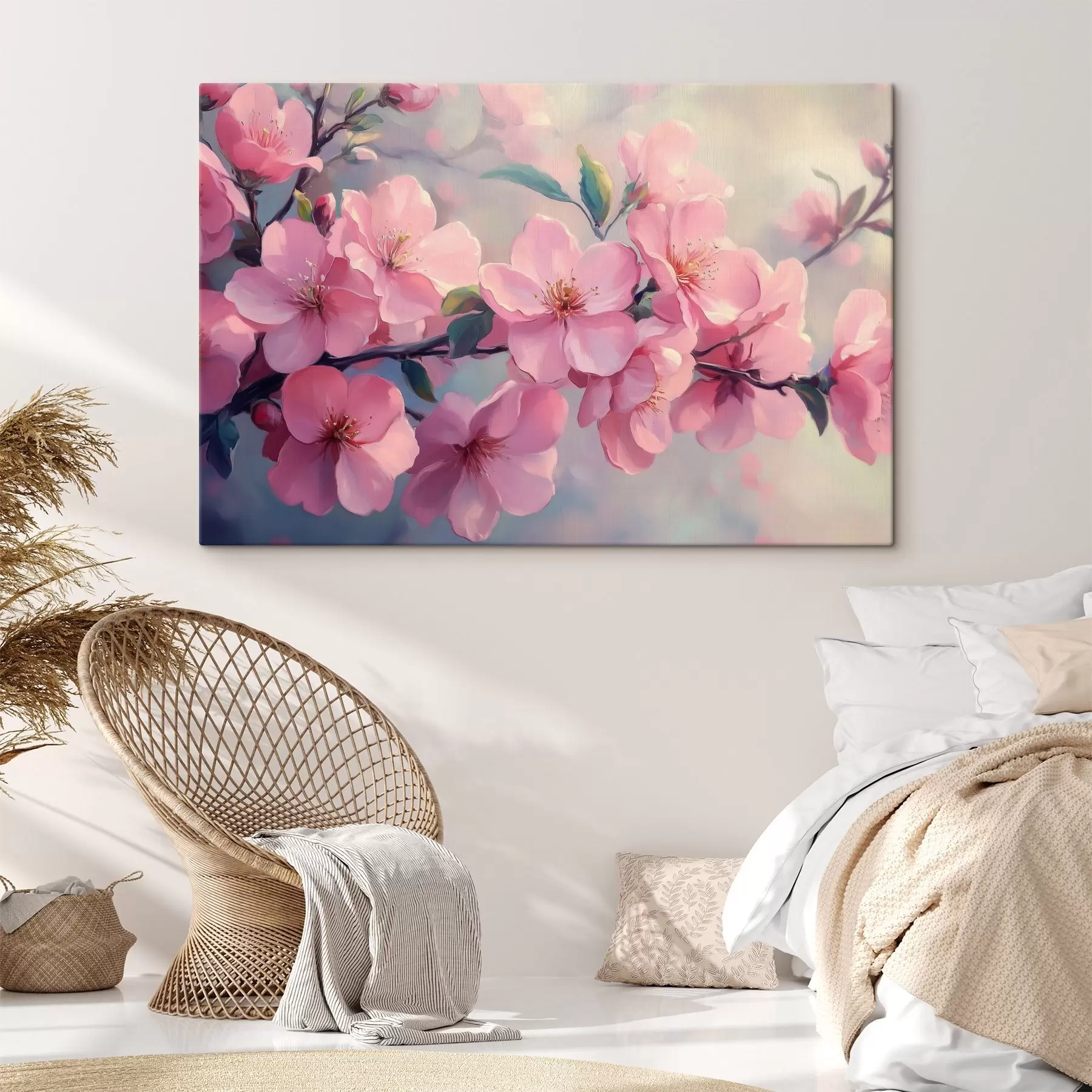 murales de pared Rama floreciente s42854