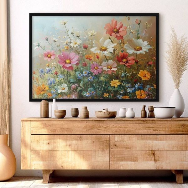 Flores silvestres brillantes