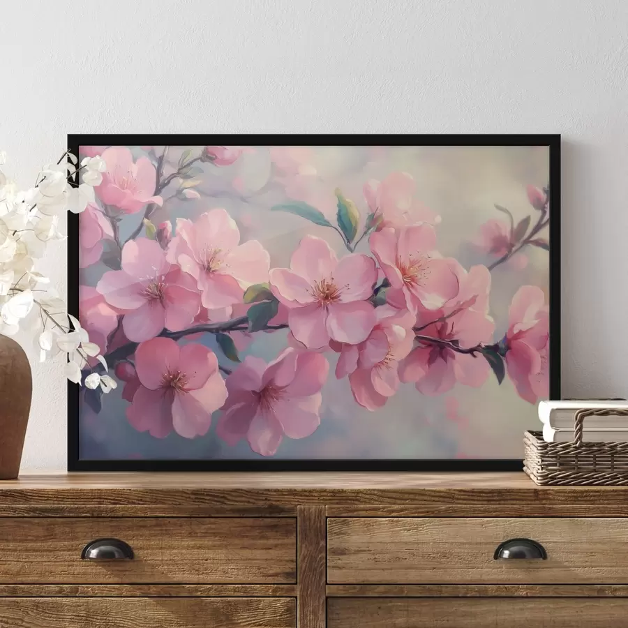 murales de pared Rama floreciente f42854