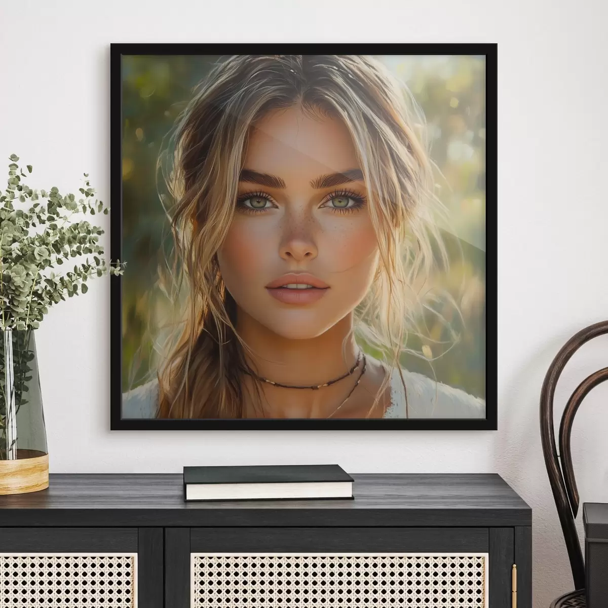 Poster Retrato veraniego de una niña f42859