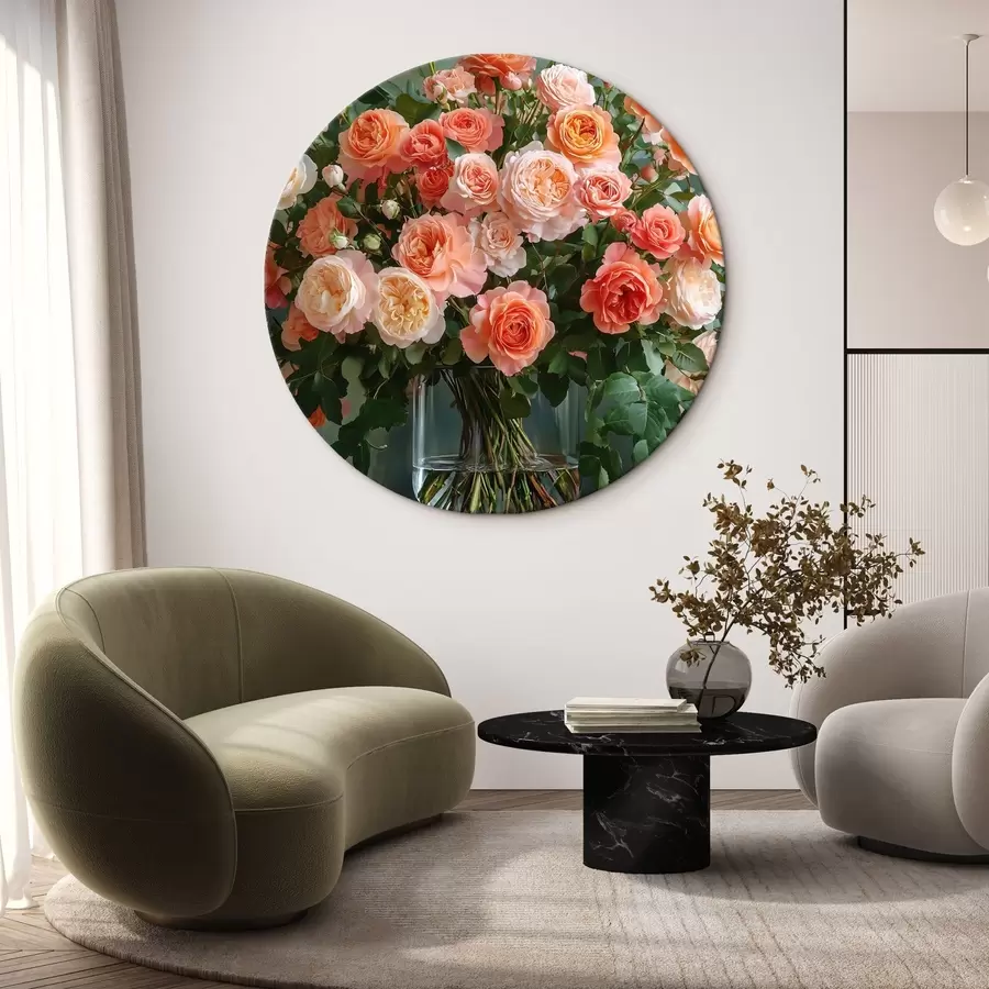 murales de pared Ramo de rosas r42863