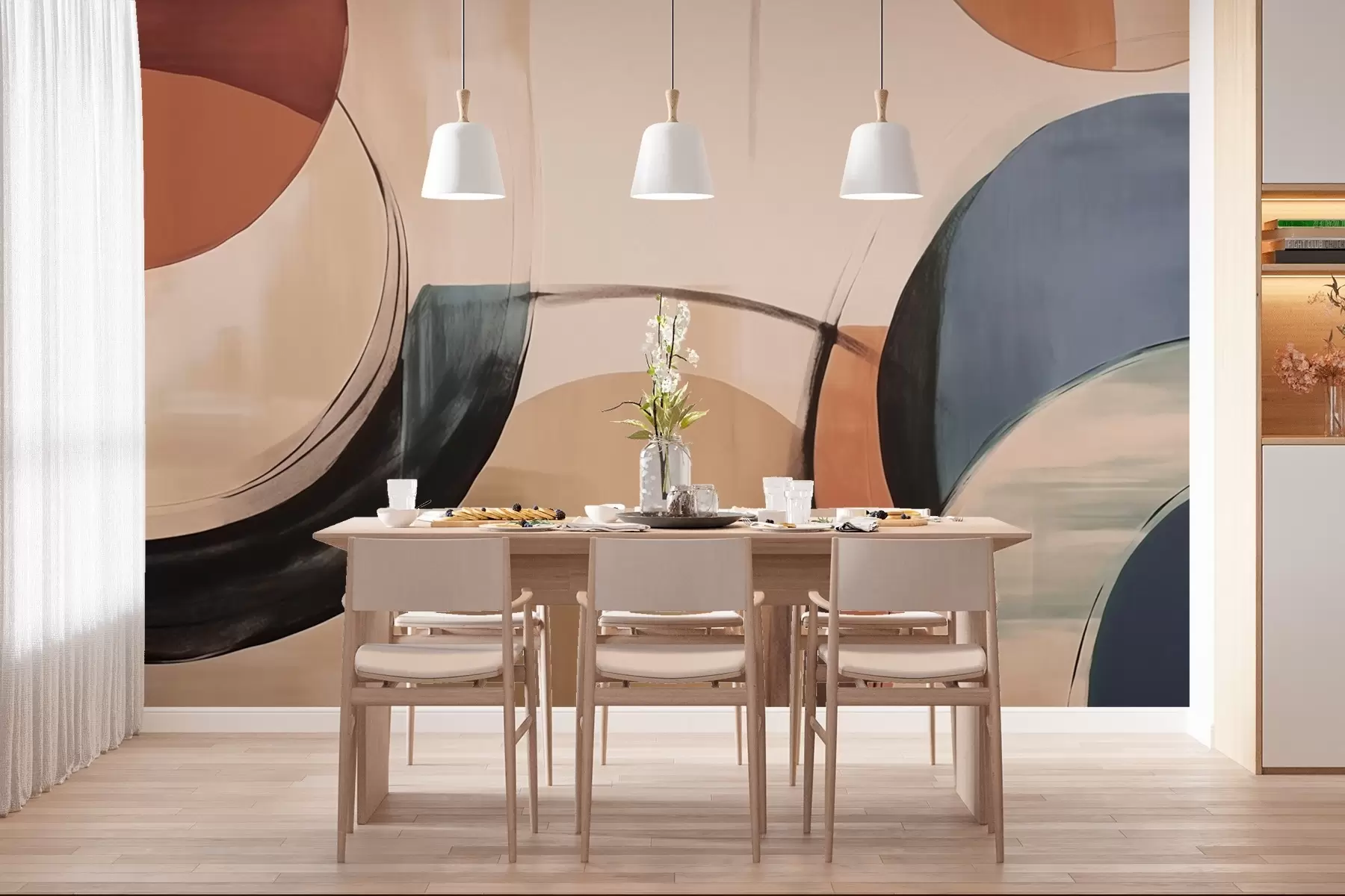 murales de pared Resumen w02994