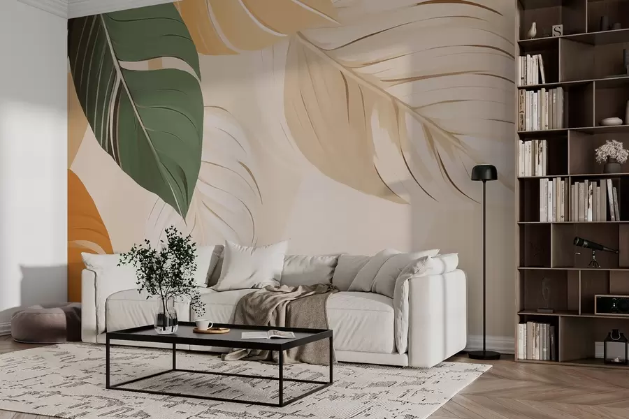 murales de pared Follaje tropical w02996