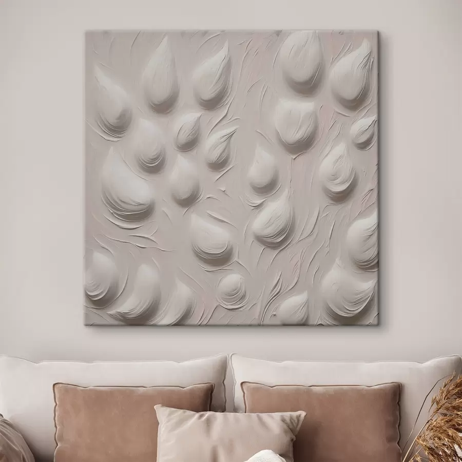 murales de pared Abstracción con imitación de convexidades s42827