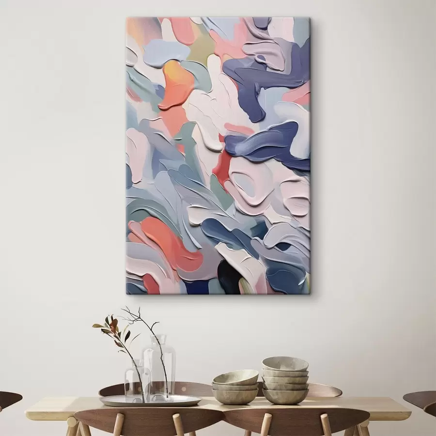 murales de pared Abstracción imitación de pinceladas s42839