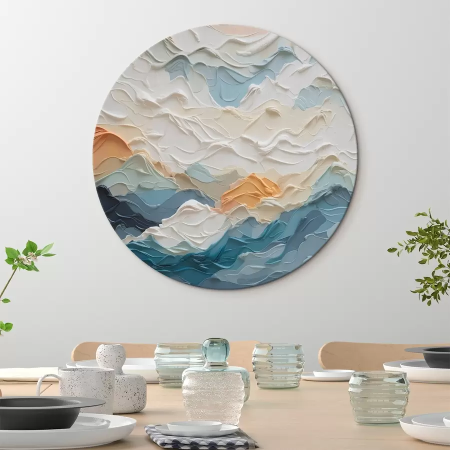 murales de pared Abstracción imitación de la pintura r42828