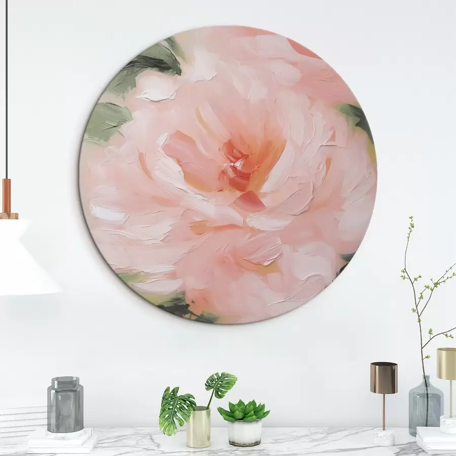 murales de pared Pintura imitación rosas r42838