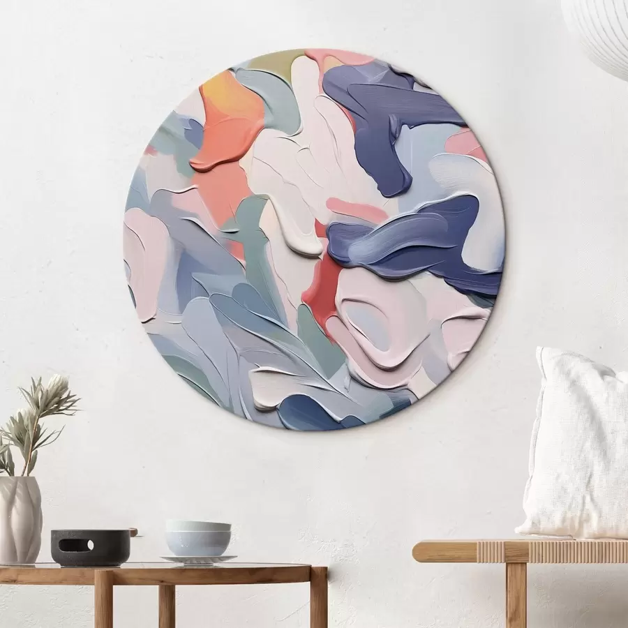 murales de pared Abstracción imitación de pinceladas r42839