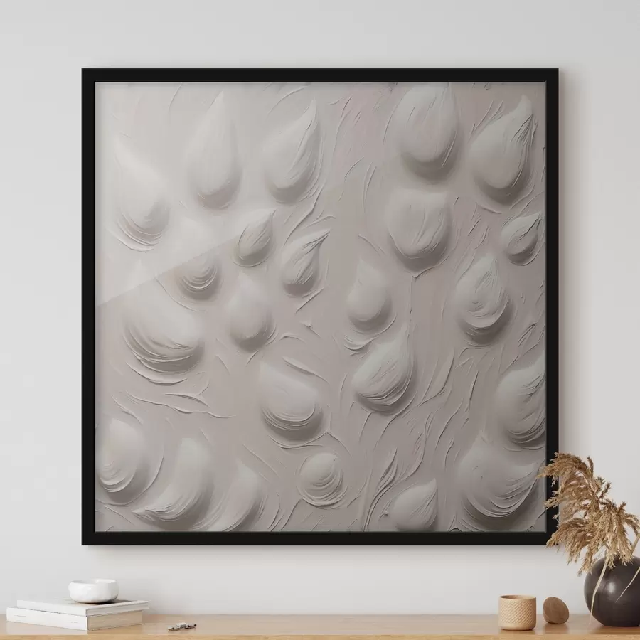 murales de pared Abstracción con imitación de convexidades f42827