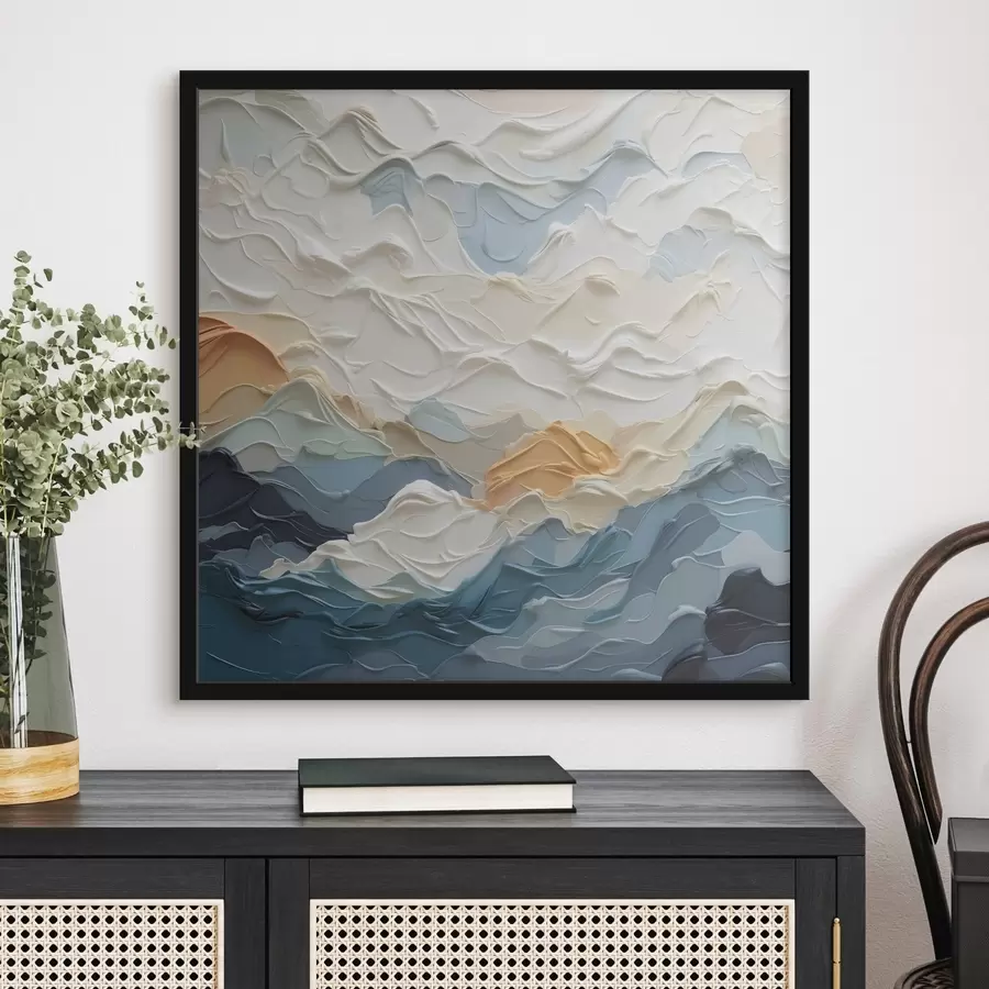 murales de pared Abstracción imitación de la pintura f42828